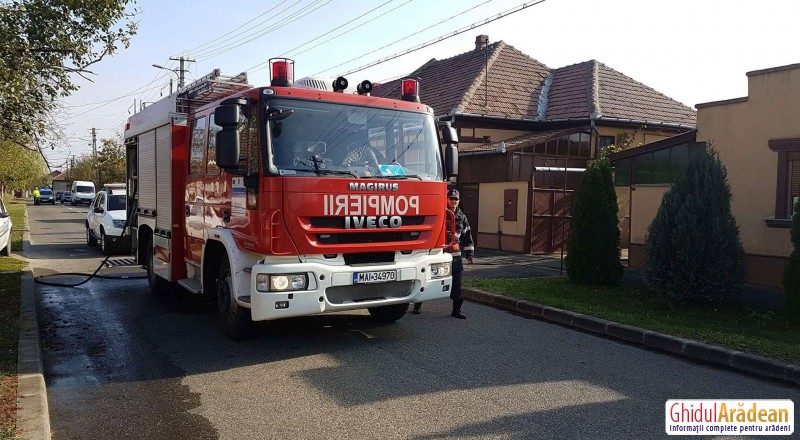 INCENDIU la o casă privată în Bujac 