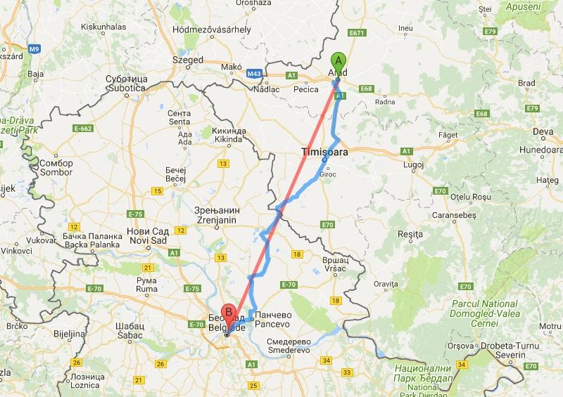 O nouă autostradă ar putea lega oraşul Arad de capitala Serbiei