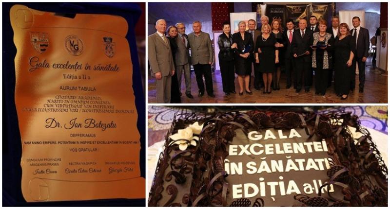 Gala Excelenței arădene în Sănătate, ediţia a 2-a