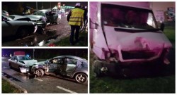 Trei autoturisme implicate într-un accident pe Calea Zimandului!