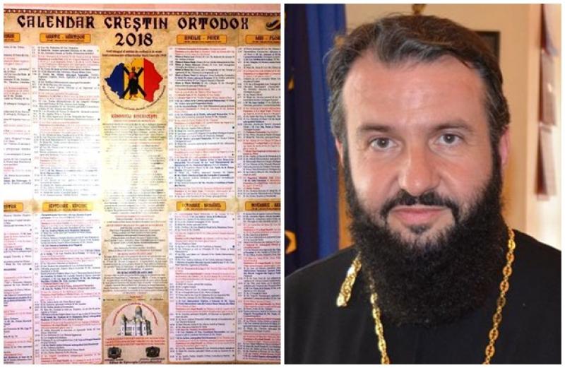 Preasfințitul Părinte Lucian Mic, arădeanul care a pus harta României  MARI, pe Calendarul  Creştin Ortodox 2018
