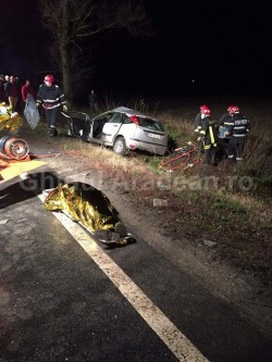 Șoferul de 19 ani care a provocat accidentul de pe DN79 a murit vineri dimineața