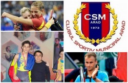 CSM Arad și-a desemnat primii 10 sportivi ai anului! Peste 200 de medalii obţinute de clubul arădean în 2017!