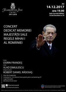 Concert dedicat memoriei Majestății Sale Regele Mihai I al României