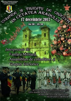 Colinde şi tradiţii de Crăciun în Cetatea Aradului 