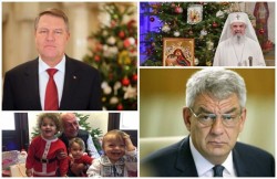 Află ce mesaje au transmis Preşedintele Klaus Iohannis, Primul Ministru Mihai Tudose, fostul Preşedinte, Traian Băsescu dar şi  Patriarhul Daniel, cu ocazia Crăciunului