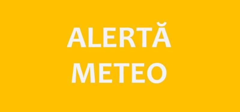 ATENȚIE șoferi ! ANM a transmis o avertizare meteo