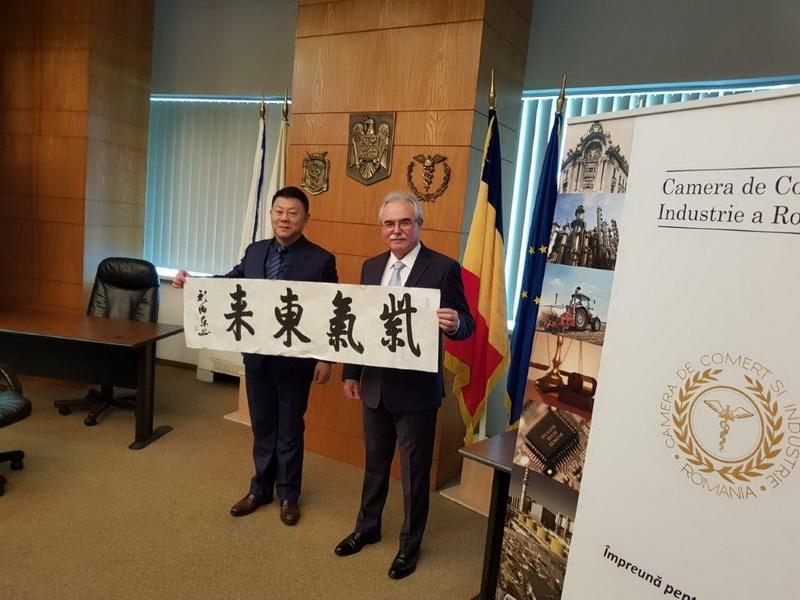 Preşedintele CCIA, Gheorghe Seculici, întâlnire cu o importantă delegaţie chineză la sediul Camerei de Comerţ şi Industrie a României