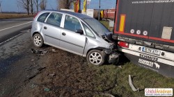 Accident rutier la ieșire din Arad spre Pecica