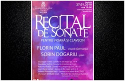 Recital cameral de muzică barocă în Sala Ferdinand