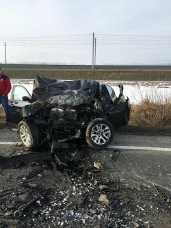 Trei persoane și-au pierdut viața într-un groaznic ACCIDENT de circulație 