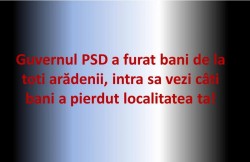 Vezi aici sumele de bani tăiate de Guvernul PSD localității tale!