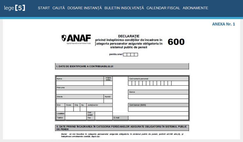 Adio dar rămân cu tine! Haosul fiscal continuă cu declaraţia 600, statul îţi ia banii vrei nu vrei!