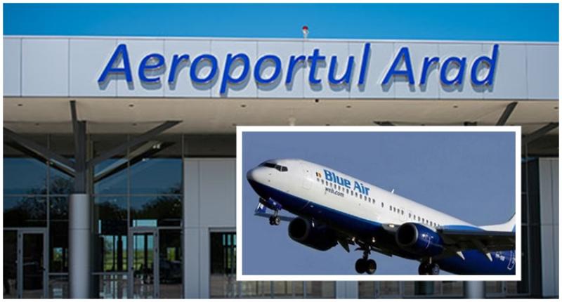 BLUE AIR vrea să zboare de pe Arad după părăsirea Aeroportul Internațional din Timișoara! 