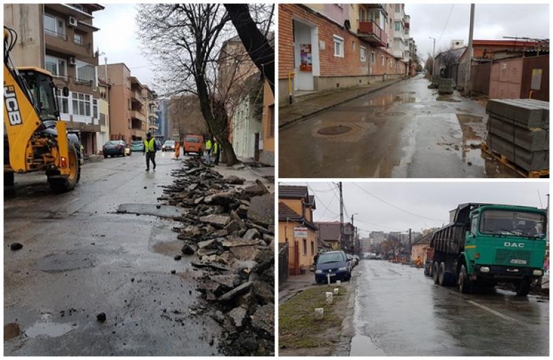 Au început lucrările de reabilitare pe încă trei străzi din municipiul Arad 