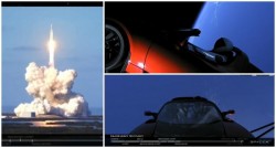 SpaceX a intrat în istorie! Falcon Heavy, cea mai puternică rachetă din lume a ajuns în spațiu!