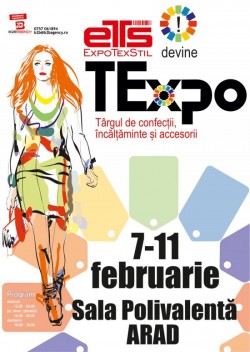 Expo Textil devine Texpo si a revenit la Sala Polivalenta din Arad