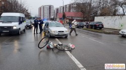 Biciclist accidentat grav pe Banu Mărăcine