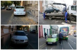 Adio bizoni şi maşini abandonate pe domeniul public! Primăria Arad dă START la ridicarea autoturismelor!