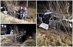 Trei fraţi, implicaţi într-un groaznic accident, produs în localitatea Şimand
