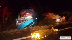 Două persoane și-au pierdut viața într-un groaznic accident rutier, la ieșire din localitatea Andrei Şaguna