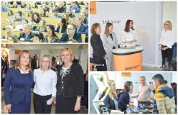 Gabriela Szabo,  prezentă la ”Bursa” Universitatatii Aurel Vlaicu din Arad
