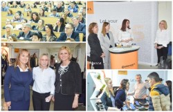 Gabriela Szabo,  prezentă la ”Bursa” Universitatatii Aurel Vlaicu din Arad
