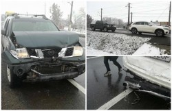 Accident rutier pe DN 7, între localităţile Mândruloc şi Cicir