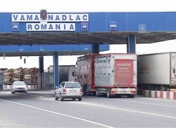 Măsuri pentru fluidizarea traficului de automarfare, în punctele de trecere a frontierei din vestul ţării