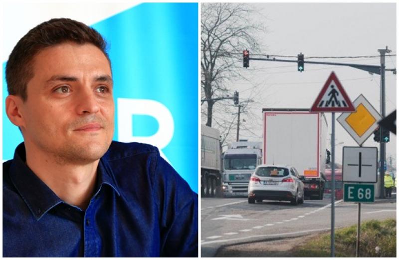 USR Arad cere montarea unor semafoare inteligente pe DN 7, în cartierul Gai
