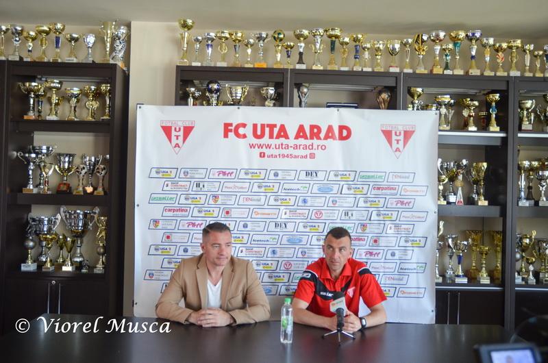 Despre meciul UTA Arad - Sportul Snagov
