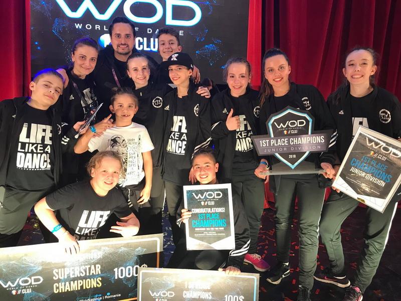 Adădenii de la X-Style Kids, campioni absoluţi la World of Dance România 2018
