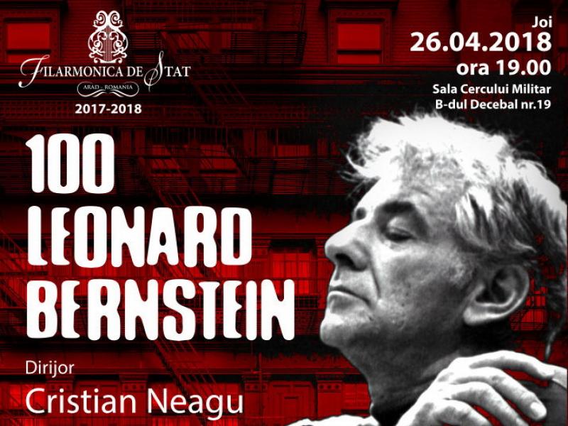 Filarmonica din Arad propune arădenilor Centenarul Leonard Bernstein  