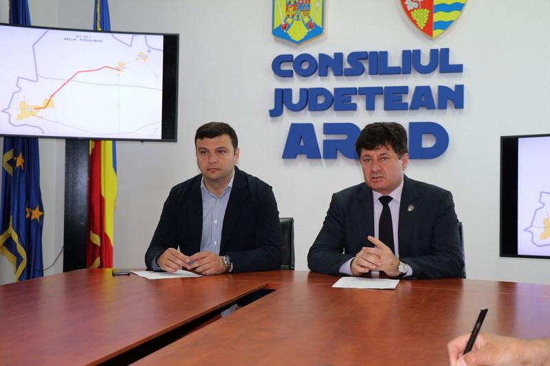 Începe modernizarea drumurilor judeţene din Arad!