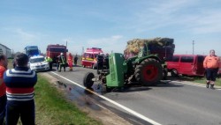 Grav accident de circulație produs marți după-amiaza, pe o șosea din vestul țării