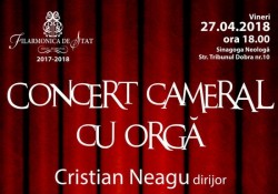Sinagoga neologă din Arad devine gazda unui nou concert cameral cu orgă