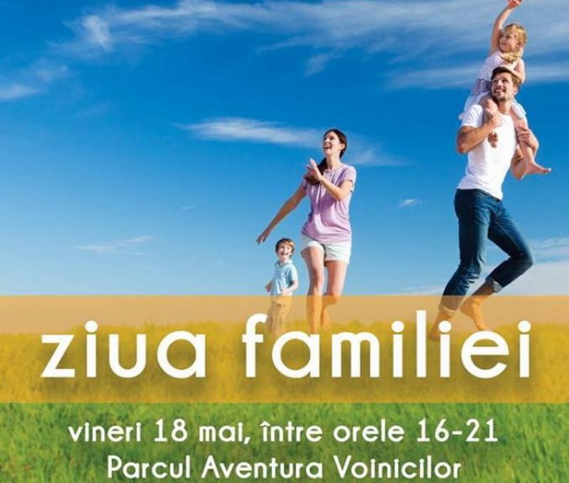 Ziua Familiei - un eveniment pentru copii, părinţi şi bunici, în Parcul Aventura Voinicilor