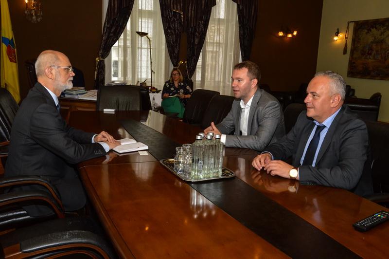 Viceprimarul Levente Bognar l-a primit pe Ambasadorul Ucrainei la București