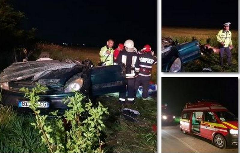 Cinci morţi si un copil rănit rămas orfan, este bilanţul tragic al unui accident petrecut în judeţul Timiş