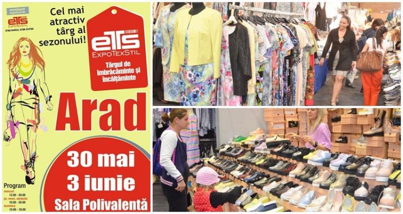 Arădenii au parte de cinci zile de shoping la Târgul Expo TexStil de la sala Polivalentă!