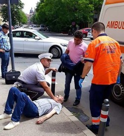 Viața unui arădean a fost salvată din nou de agenții de la Poliția Locală