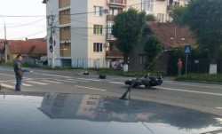 Doi bărbați au fost răniți luni dimineața, în urma unui accident rutier