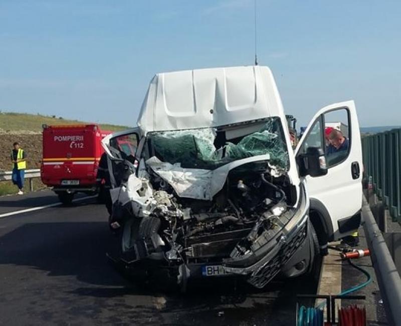 Grav accident de circulație, pe A1 produs de un tânăr șofer