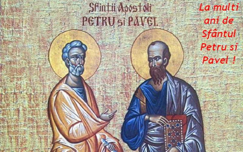 Astăzi îi sărbătorim pe Sfinții Petru și Pavel. Tradiții și obiceuri