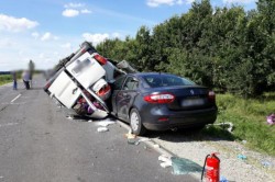 Un alt grav accident rutier a avut loc in Ungaria. Zece persoane au fost grav rănite