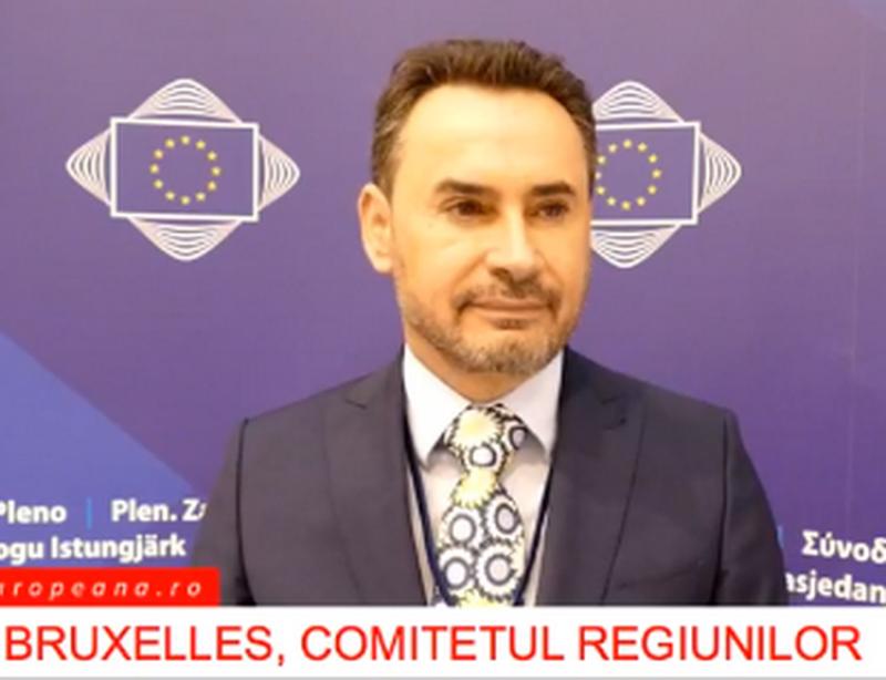 Primarul Falcă, prezent la cea de a 130-a sesiune plenară a Comitetului European al Regiunilor