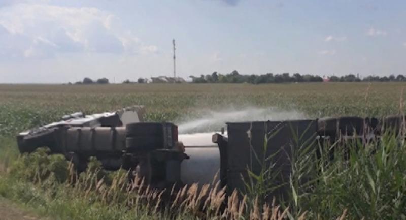 Pericol de explozie pe Autostrada Soarelui