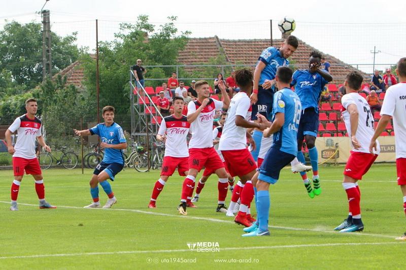 Amicalul UTA - Șoimii Lipova s-a înheiat: 2-1. Vezi reacția lui Ionuț Popa!