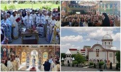Târnosirea Bisericii din Parohia Arad - Micălaca Zona 300 a fost săvârşită de trei Ierarhi