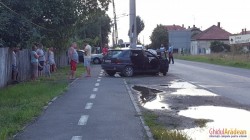 Accident rutier spectaculos pe Bodrogului